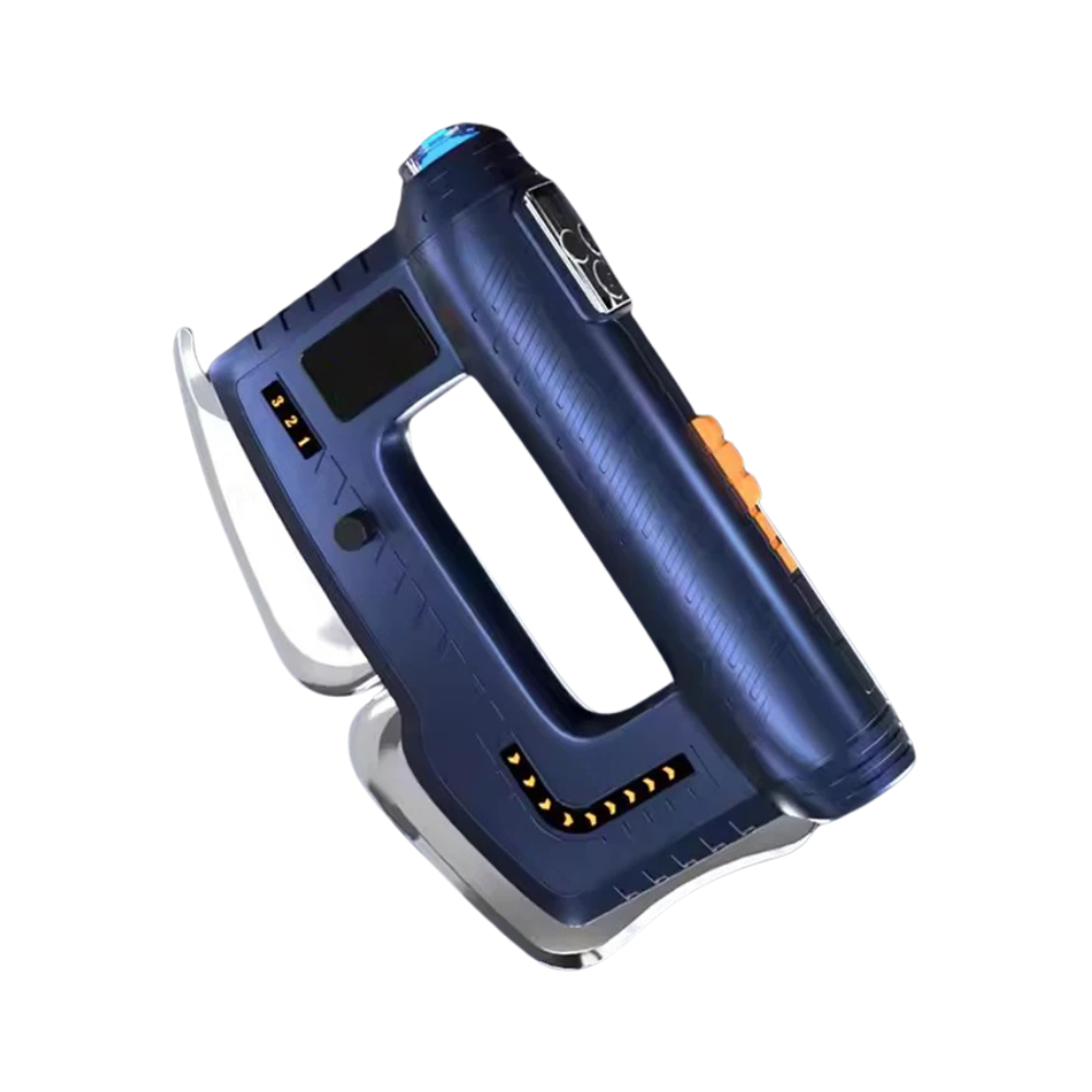 Portable Fascia Gun with Gua Sha Scraping, EMS and Heating Back Massager