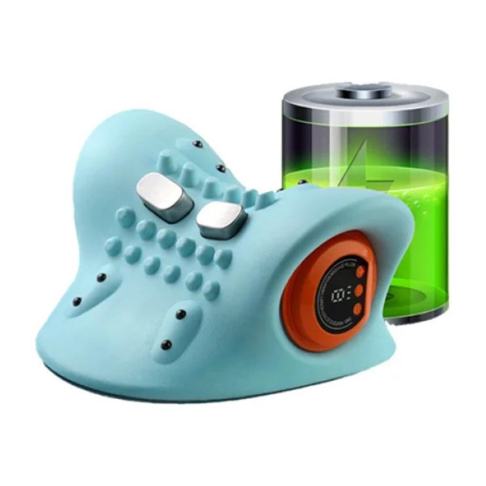Cervical Pillow and Neck Massager with Heat and Vibration Therapy